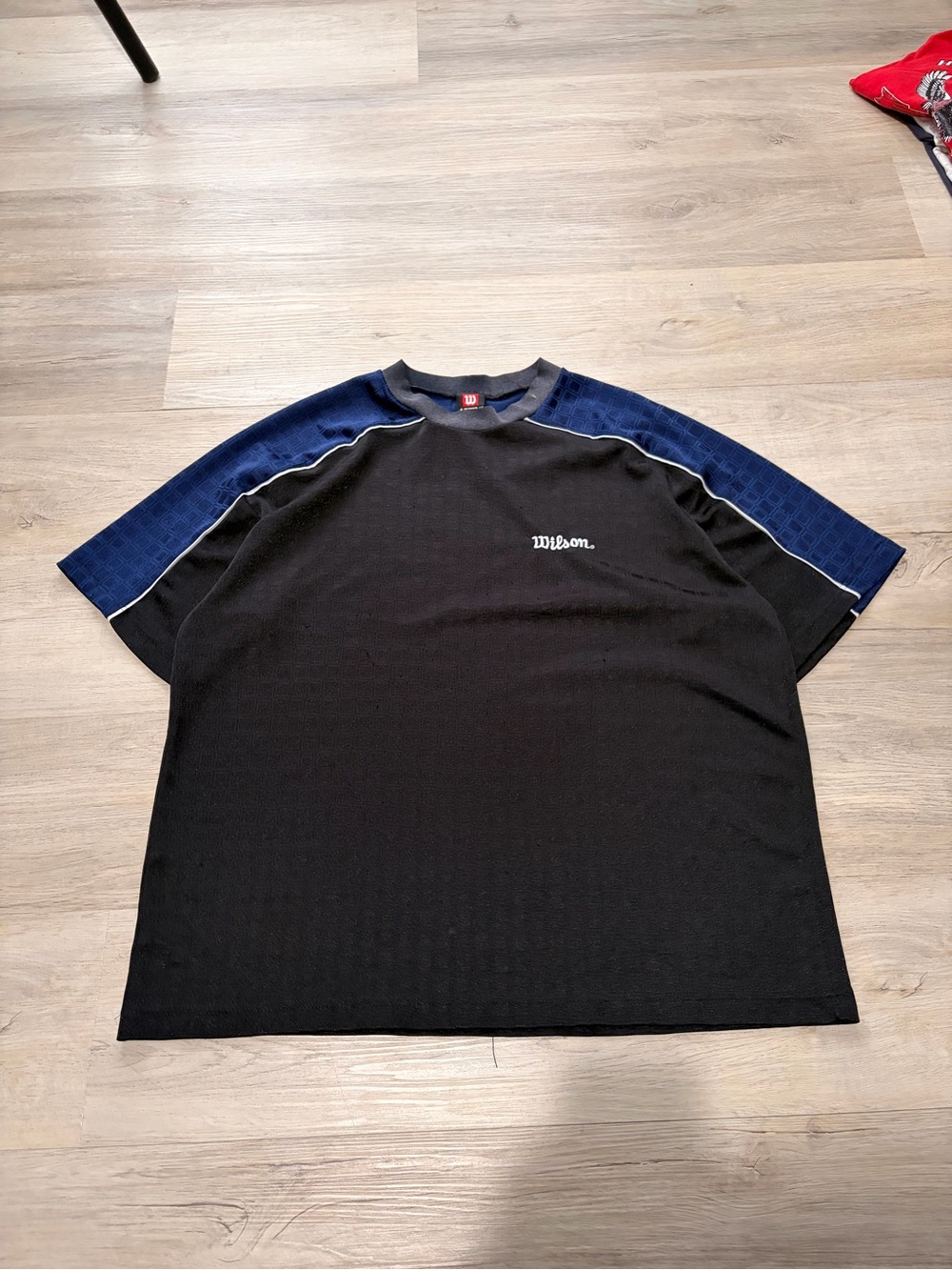 Y2k Wilson tennis jersey/shirt purple and black